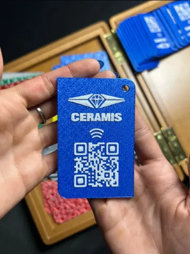 Cartão de Visita NFC + QR Code Personalizado | Impressão 3D