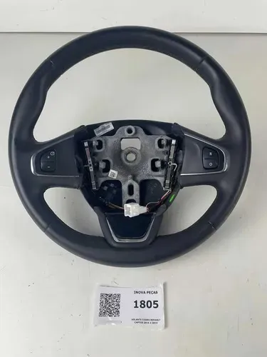 Volante Couro Renault Captur 2016 A 2019 Bege