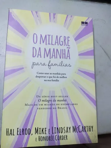 O milagre da manhã para famílias - Elrod, Hal - Grupo Editorial Record - Capa Mole