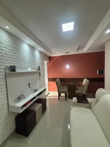 Apartamento mobiliado e decorado - Porteira fechada, 48 m² - Bosque dos Eucaliptos - SJC/S