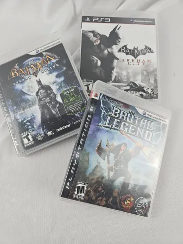 Kit 3 jogos ps3
