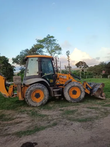 Retro escavadeira jcb 4cx 