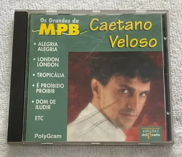 CD Caetano Veloso - Os grandes da MPB
