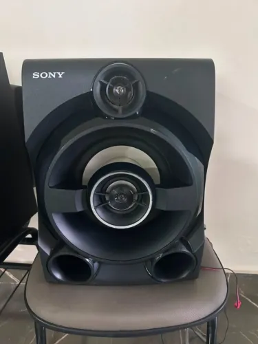 Mini System Sony MHC-M80D preto com bluetooth