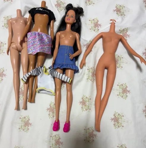 Boneca Barbie teresa dance and flex + 3 corpos barbie