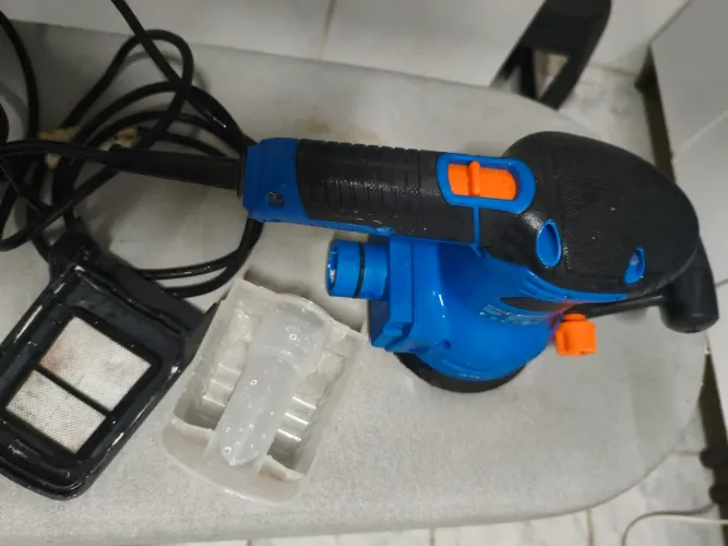 Lixadeira Orbital Dexter 350OS2.5PB1 Elétrica 350W com Coletor de Pó.