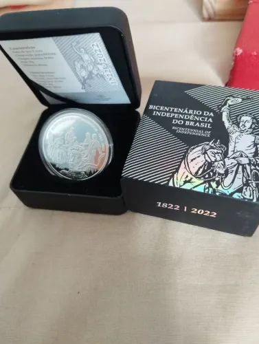 Moeda bicentenário independencia