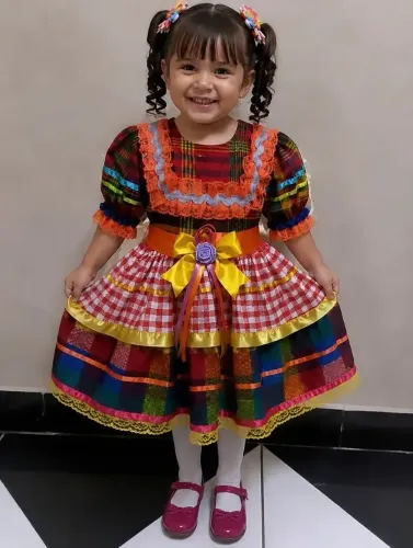 vestidos de quadrilha
