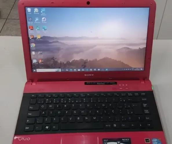 Notebook Sony Vaio Série E Intel Core I5 M330 4gb SSD 120gb Bateria Sem Garantia