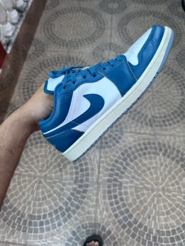 Tenis Air Jordan 1 Low Industrial Blue Azul