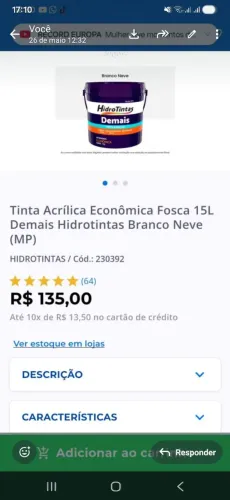 tinta branca d0