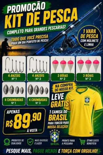 Materiais de pesca 