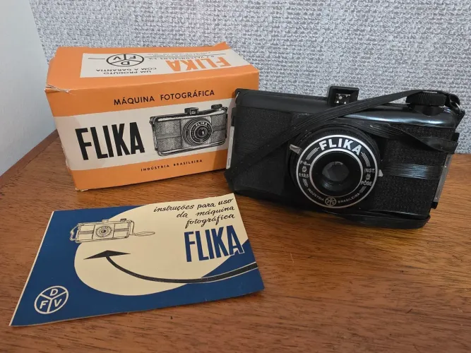 Máquina fotográfica vintage