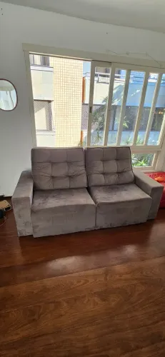 Sofa Suede 2 Lugares