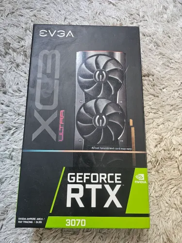 Placa de video rtx 3070 evga