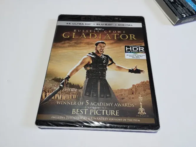 Gladiator (4K Uhd/Bd Combo/Digital) Lacrado com Legendas em Inglês