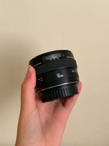 Vendo lente 50mm 1.4 cânon