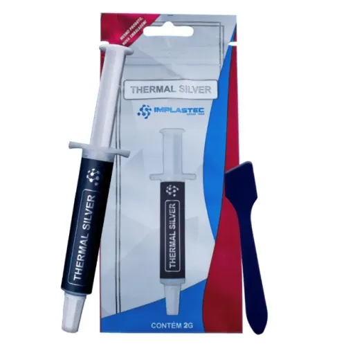 Pasta Térmica Thermal Silver 2G Implastec Nova