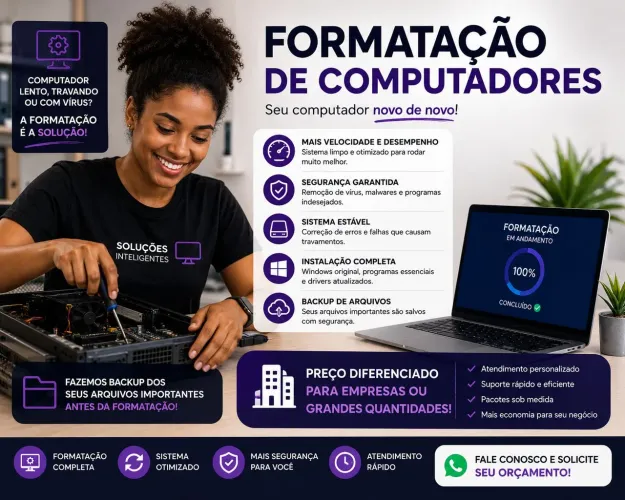 Formatação de Notebook 
