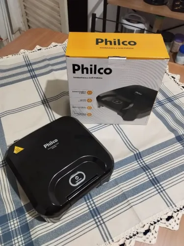 Vendo sanduicheira elétrica grill Philco