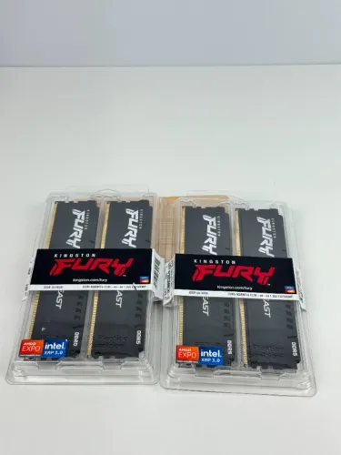 Memória Ram Kingston Fury Beast DDR5 64GB 6000MHZ (4x16GB) CL36 UR0432 KF560C36BBE2K2-32