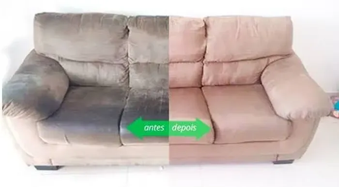 Limpeza de sofá com garantia