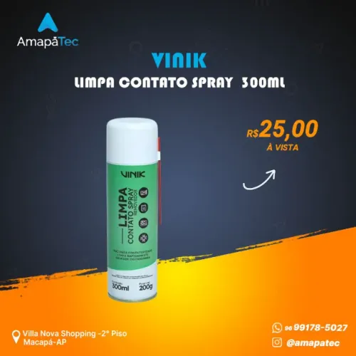 Limpa Contato Profissional Spray 300Ml