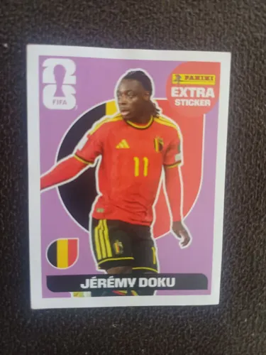 Figurinha Legend Jérémy Doku Roxa - Copa 2026