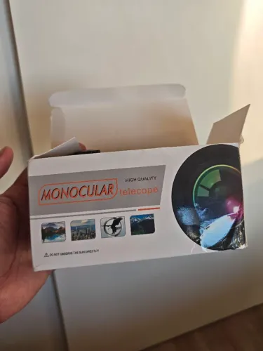 Monóculo Telescópio 80x100 HD com Tripé e Adaptador para Celular - Completo