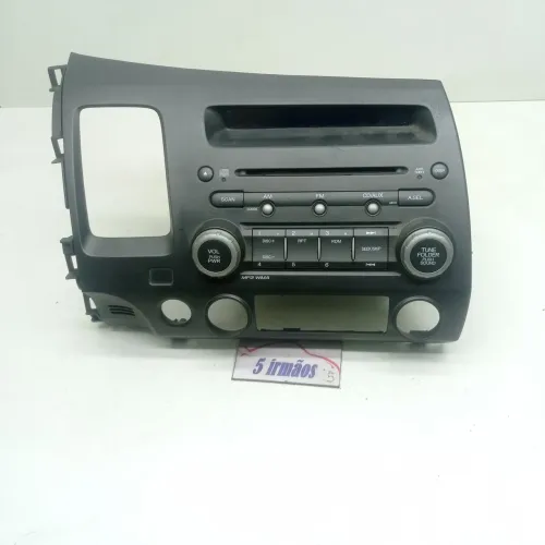 Acabamento Console / Comando Rádio Honda New Civic 1.8 2011
