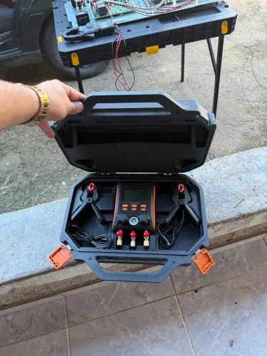 Manifold suryha com pinças de temperatura 