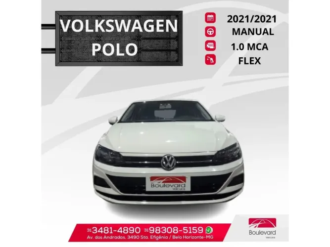 Volkswagen Polo 1.0 MPI Flex 12V 5P 2021