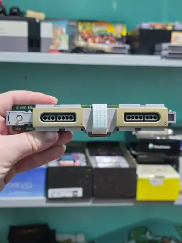 Peças Originais Super Nintendo (SNES) - Componentes Avulsos de Época