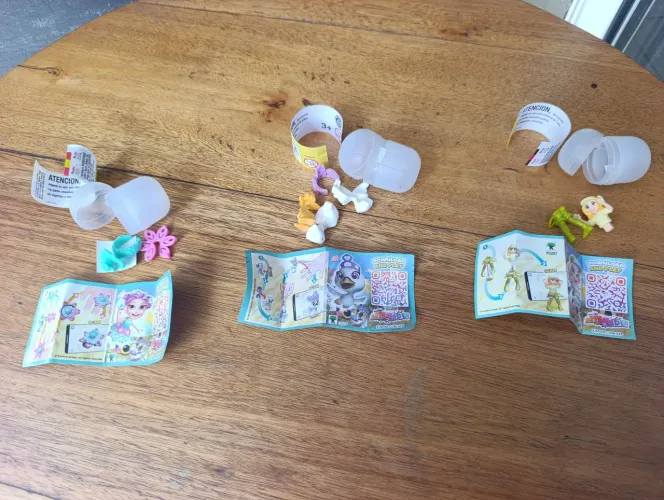 LOTE 3 BRINQUEDOS KINDER OVO NOVOS DOWNLOAD AND PLAY APPIAYDU