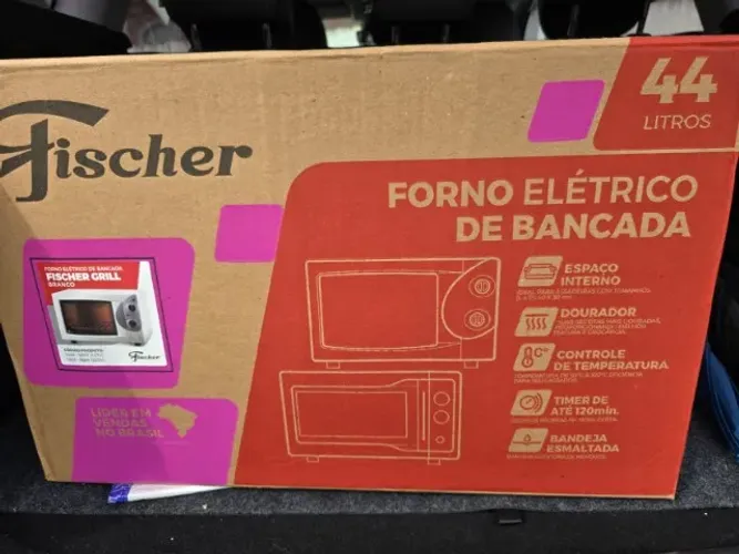 Forno Elétrico novo na caixa 44 L Fischer