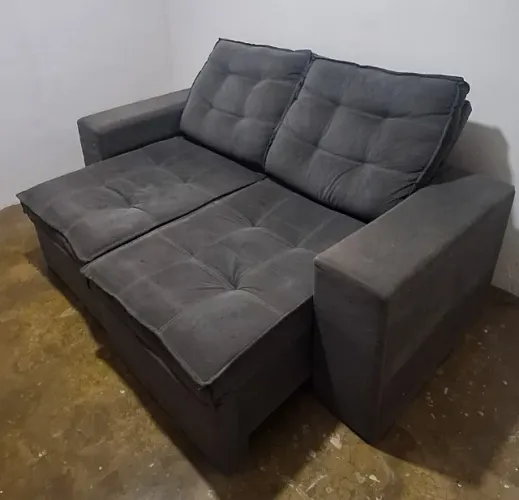 Sofá Retrátil E Reclinável 2 Lugares