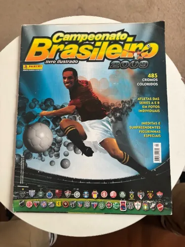 Album campeonato brasileiro 2009 Sem figurinhas