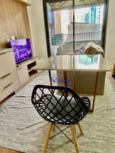 Studio com 1 dormitório para alugar, 31 m² por R$ 4.386,22/mês - Moema - São Paulo/SP