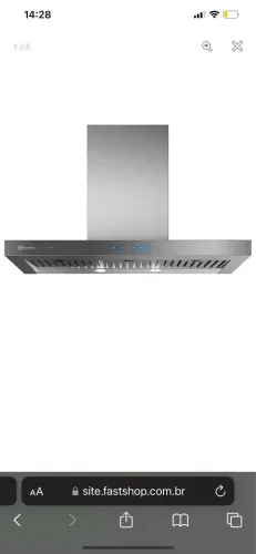 Coifa Parede Electrolux Painel Touch
