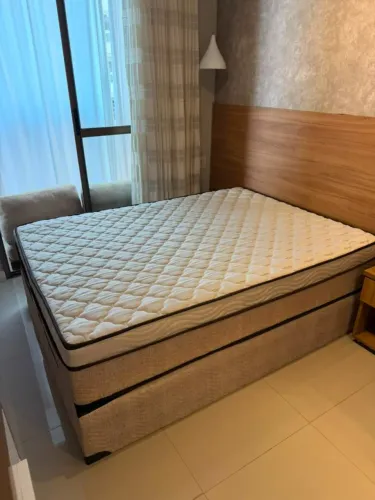 Cama + Box (Ortobom) - Praticamenteo Zero!