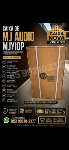 Caixa MJ AUDIO MJY10 1400W