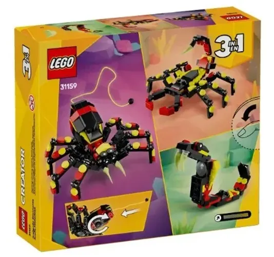ego Creator 3 em 1: Aranha Surpreendente 31159 - 153 Pçs