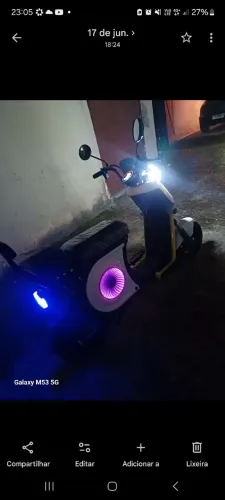 Vendo Moto ELÉTRICA. SEMI NOVA , 3 MESES DE USO!
