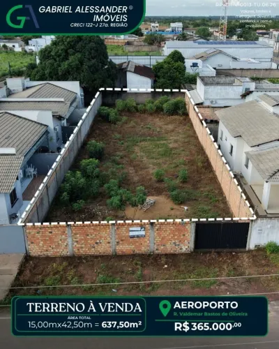Rua Valdemar Bastos de Oliveira, n? 156 - Aeroporto.