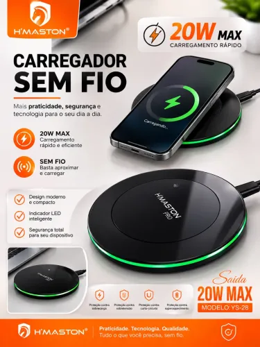 Carregador de indução