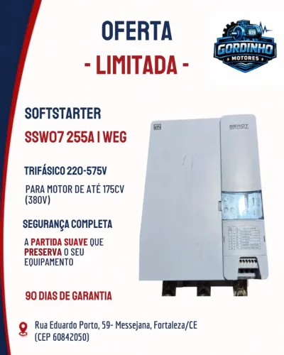 Softstarter Weg 255a Trifásica