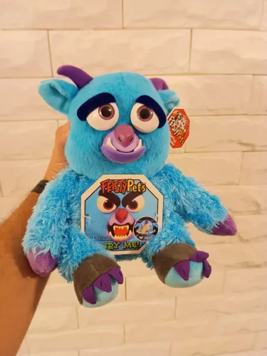 Feisty pets original Monstro azul