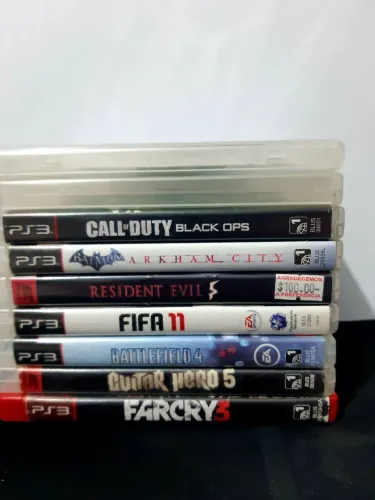 Jogos mídia física ps3