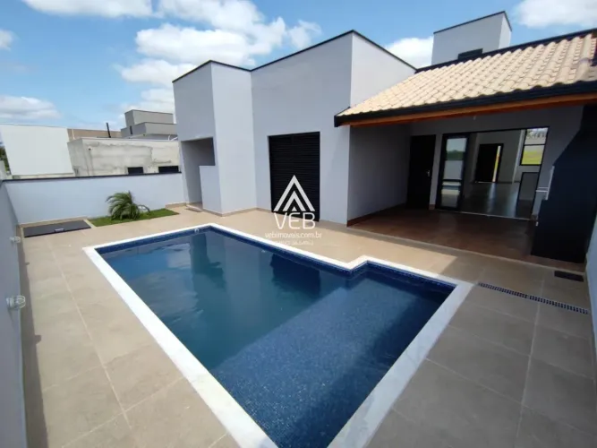 Casa em Condomínio para Venda em Boituva, Portal Ville Jardins, 3 dormitórios, 1 suíte, 3