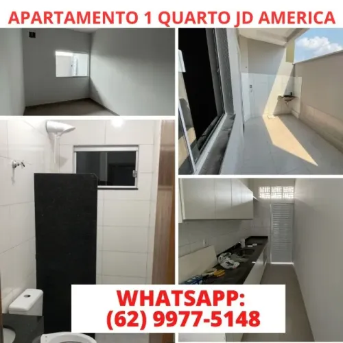 Apartamento 1 Quarto Jardim America para alugar aluguel Setor Bairro cidade Goiânia